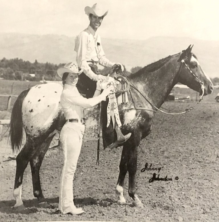 Blue Chip, stallone appaloosa del 1960 figlio di American Egle e Little Dutchess